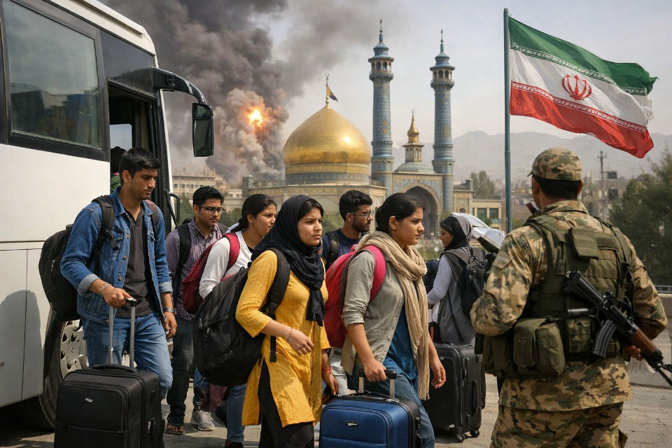 Rising Iran Tensions: Indian Medical Students Shifted from Tehran to Qom for Safety