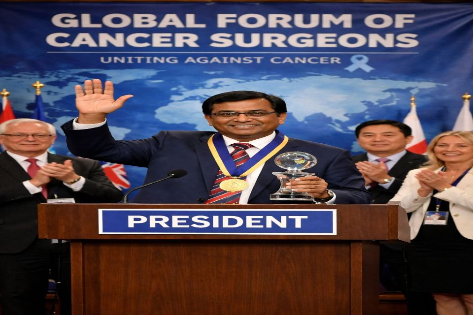 Indian Surgeon Dr T. Subramanyeswara Rao Elected President of Global Forum of Cancer Surgeons