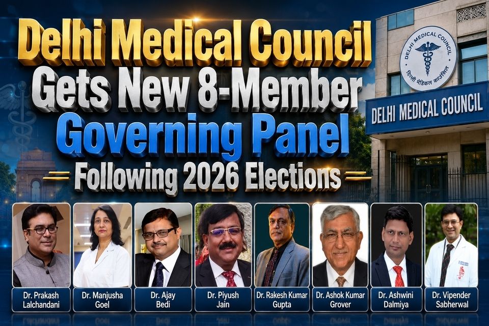 Delhi Medical Council Gets New 8-Member Governing Panel Following 2026 Elections