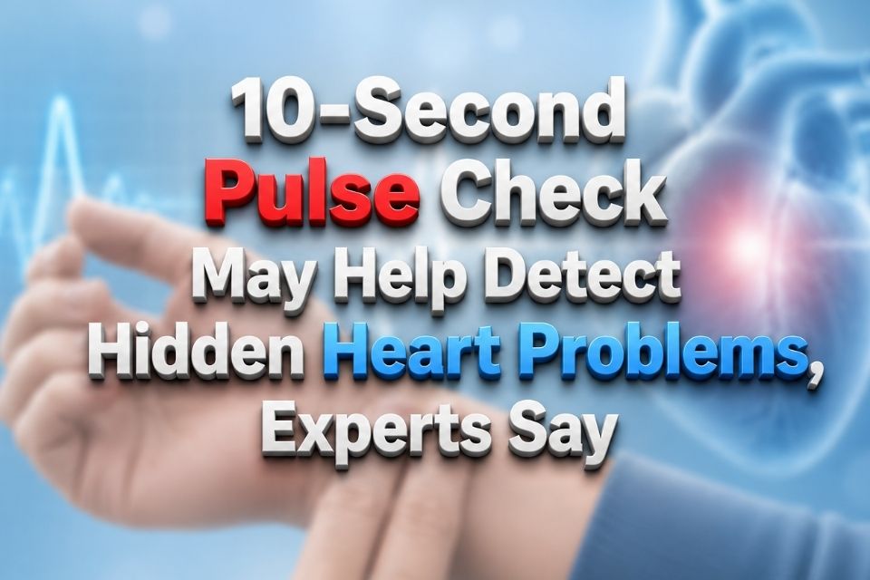 10-Second Pulse Check May Help Detect Hidden Heart Problems, Experts Say
